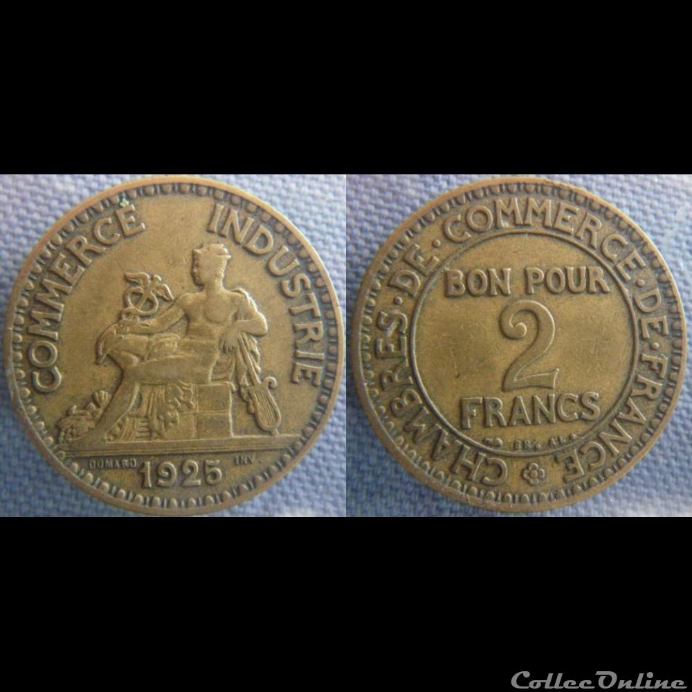 2 Francs 1925 monnaie france moderne 2 francs 1925