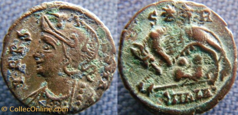 Rome Ae3/4 monnaies antiques romaines republicaines imperiales rome ae3 4
