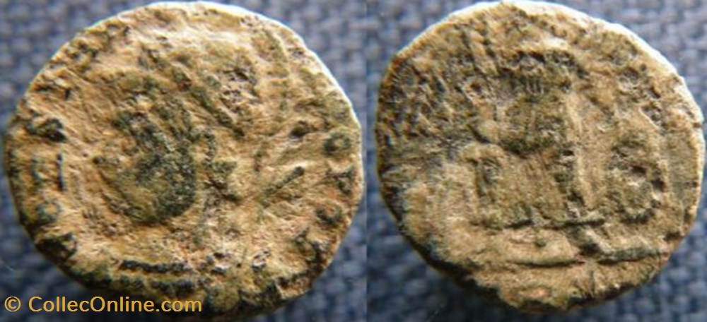 Constantinople Ae4 monnaies antiques romaines republicaines imperiales constantinople ae4