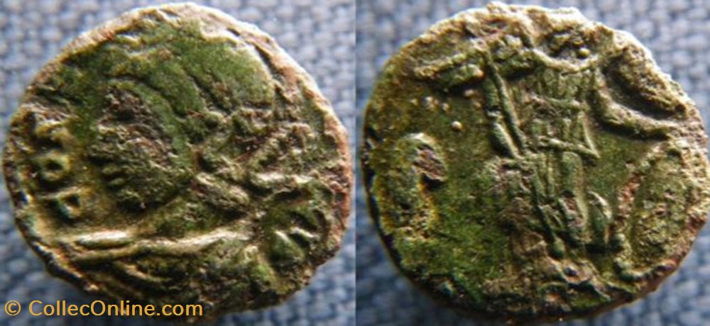 Constantinople Ae4 monnaies antiques romaines republicaines imperiales constantinople ae4