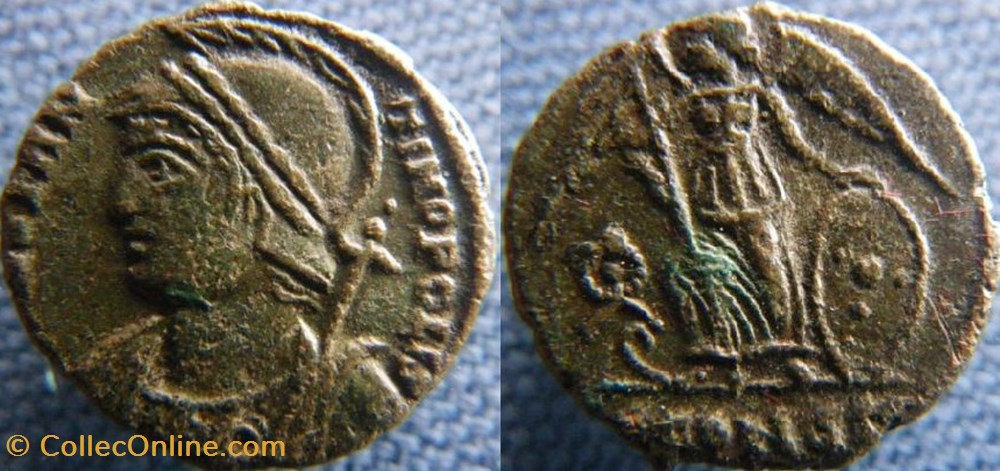 monnaies antiques romaines republicaines imperiales constantinople ae3
