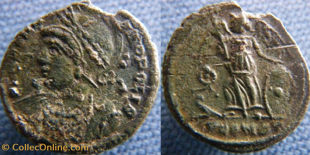 monnaies antiques romaines republicaines imperiales constantinople ae3