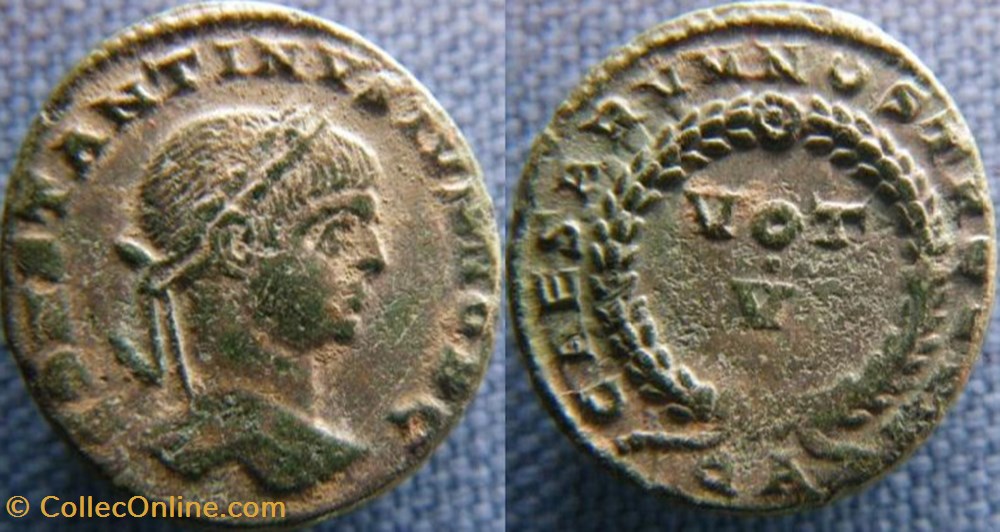 Constantin II Ae3 monnaies antiques romaines imperiales et republicaines constantin ii ae3