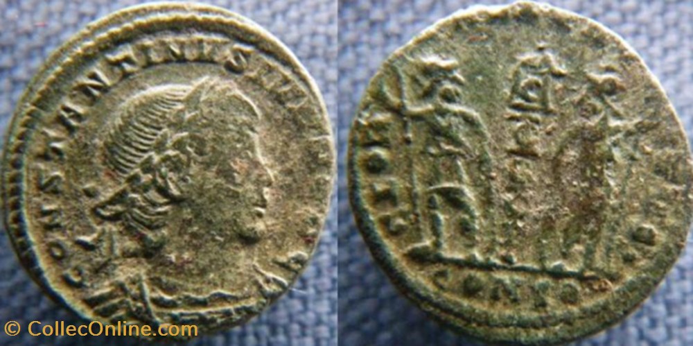 Constantin II Ae3/4 monnaies antiques romaines imperiales et republicaines constantin ii ae3 4