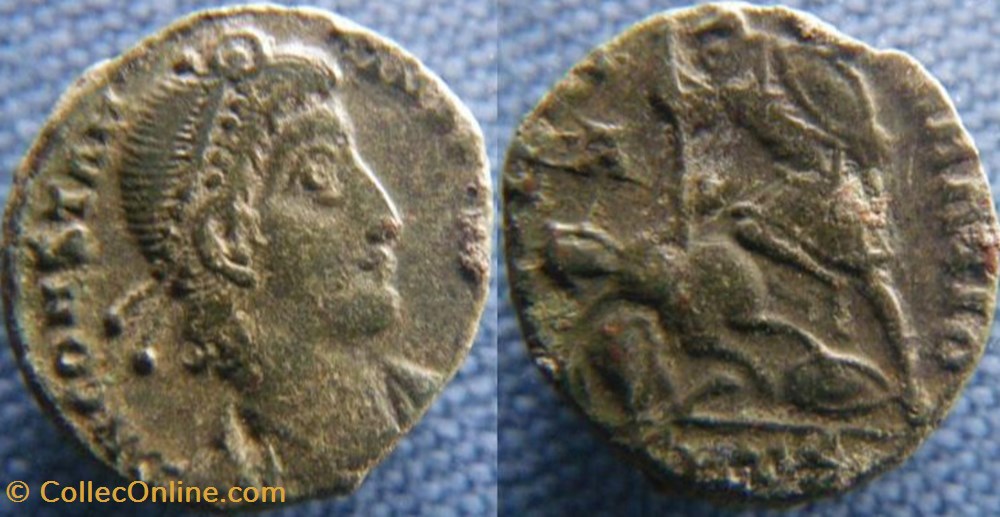 monnaies antiques romaines imperiales et republicaines constance ii ae3