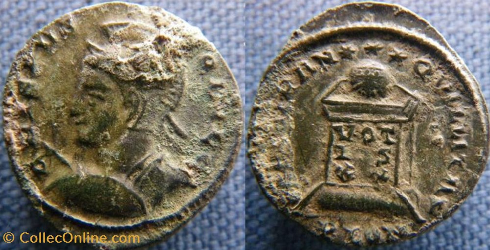 monnaies antiques romaines imperiales et republicaines crispus ae3