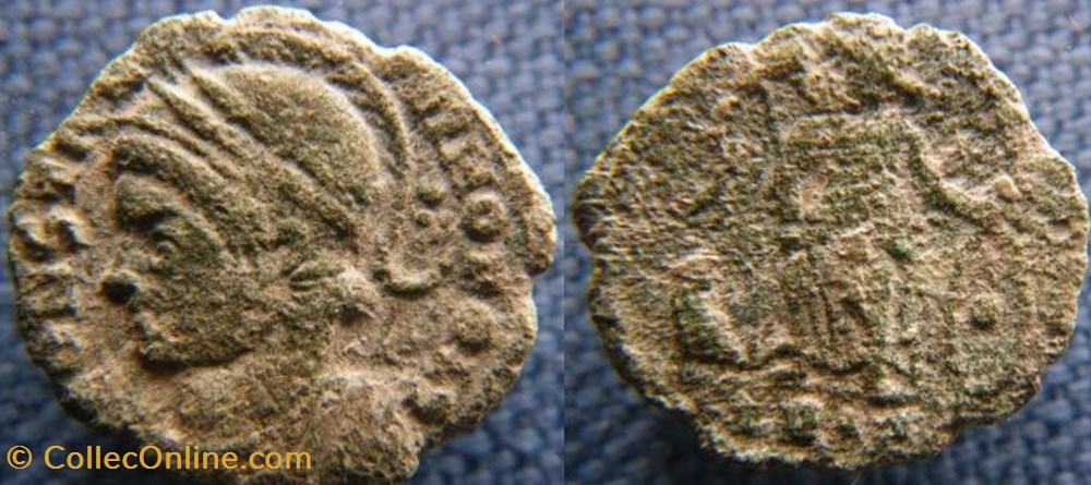 Constantinople Ae4 monnaies antiques romaines republicaines imperiales constantinople ae4