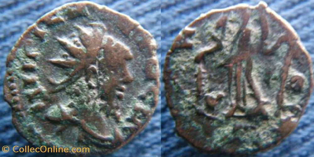 monnaies antiquite av jc ap romaines republicaines imperiales tetricus i antoninien imitation