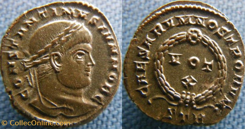 Constantin II Ae3 monnaies antiques romaines imperiales et republicaines constantin ii ae3