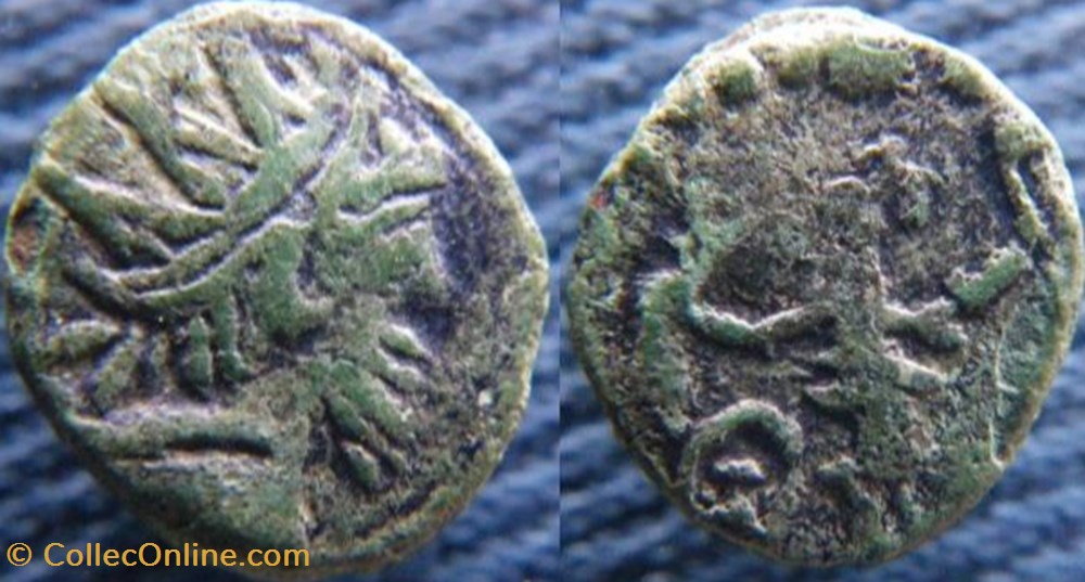 monnaies antiquite av jc ap romaines republicaines imperiales tetricus i antoninien imitation