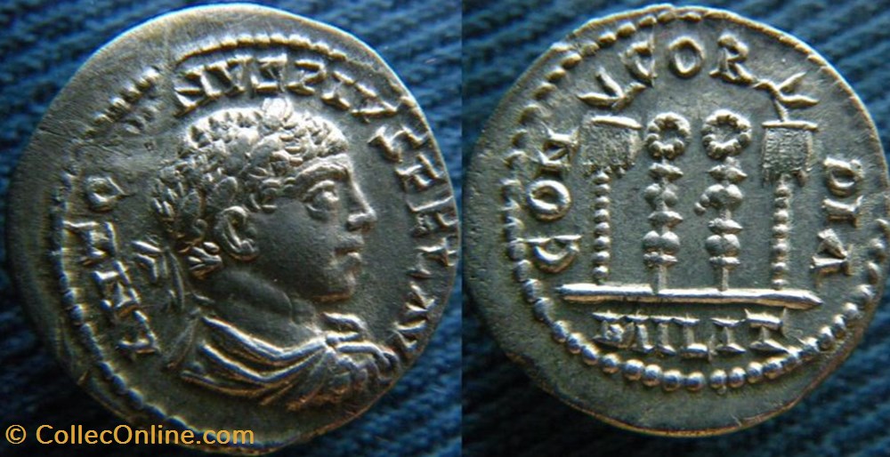monnaies antiquite av jc ap romaines republicaines imperiales elagabale denier