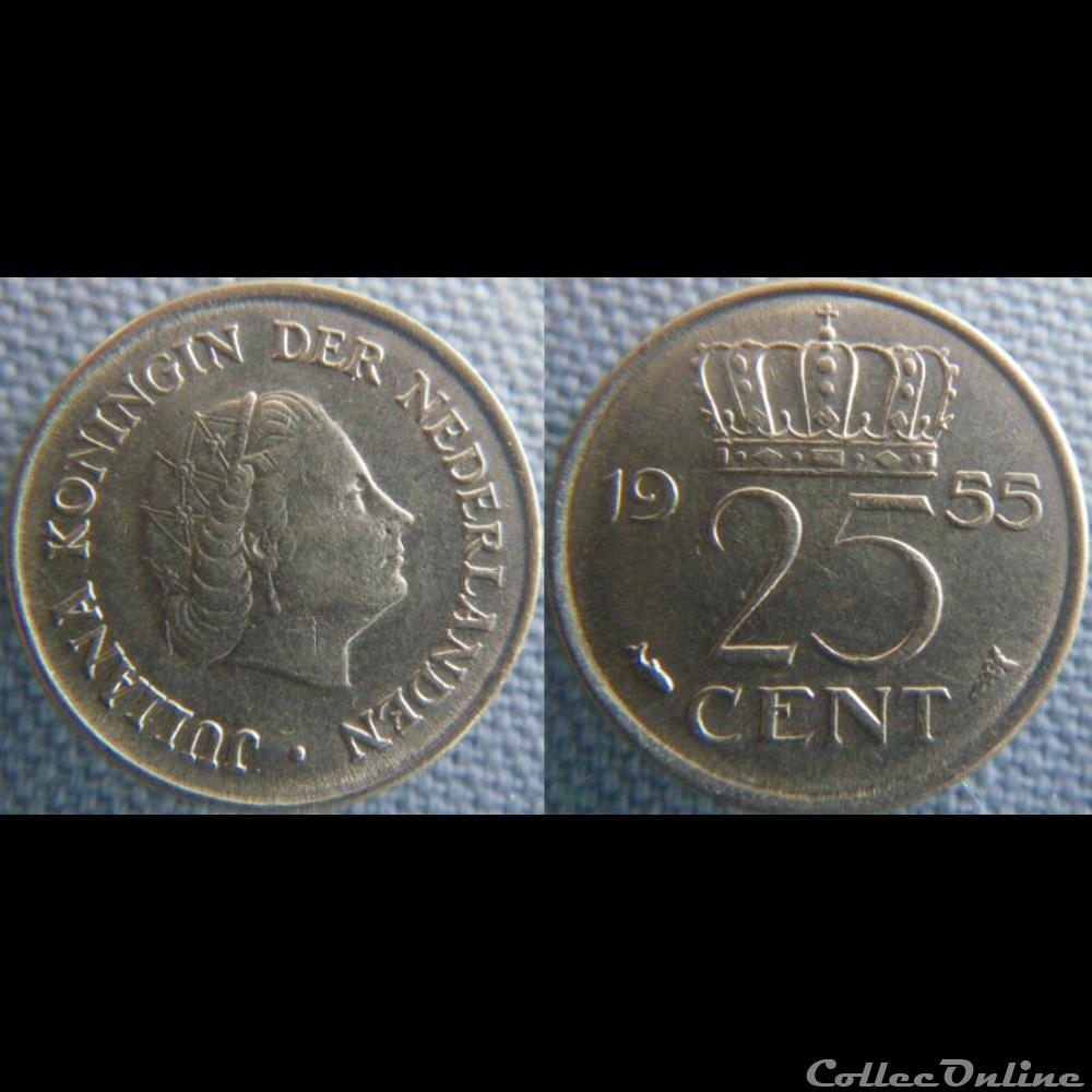 25 Cents 1955 monnaie monde pay ba 25 cents 1955