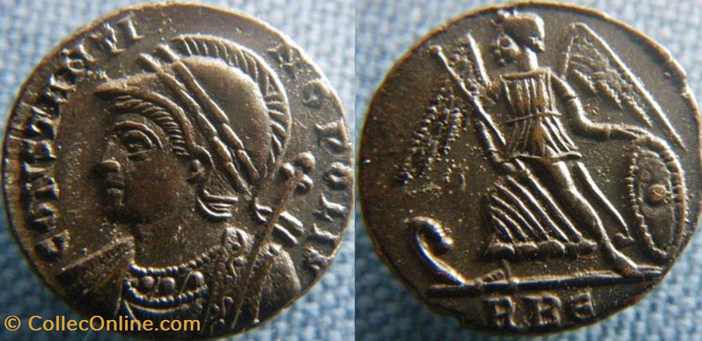 Constantinople Ae3 monnaies antiques romaines republicaines imperiales constantinople ae3