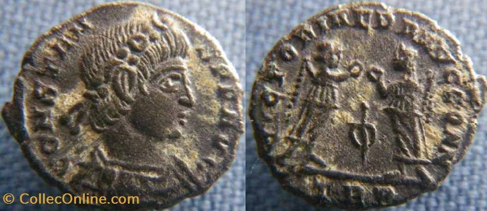 monnaies antiques romaines imperiales et republicaines constans ae3 4