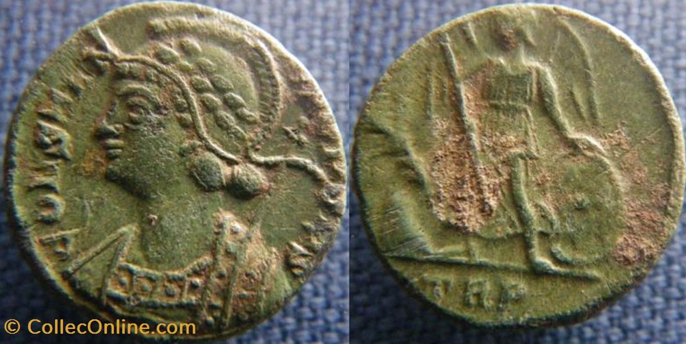 monnaies antiques romaines republicaines imperiales constantinople ae3