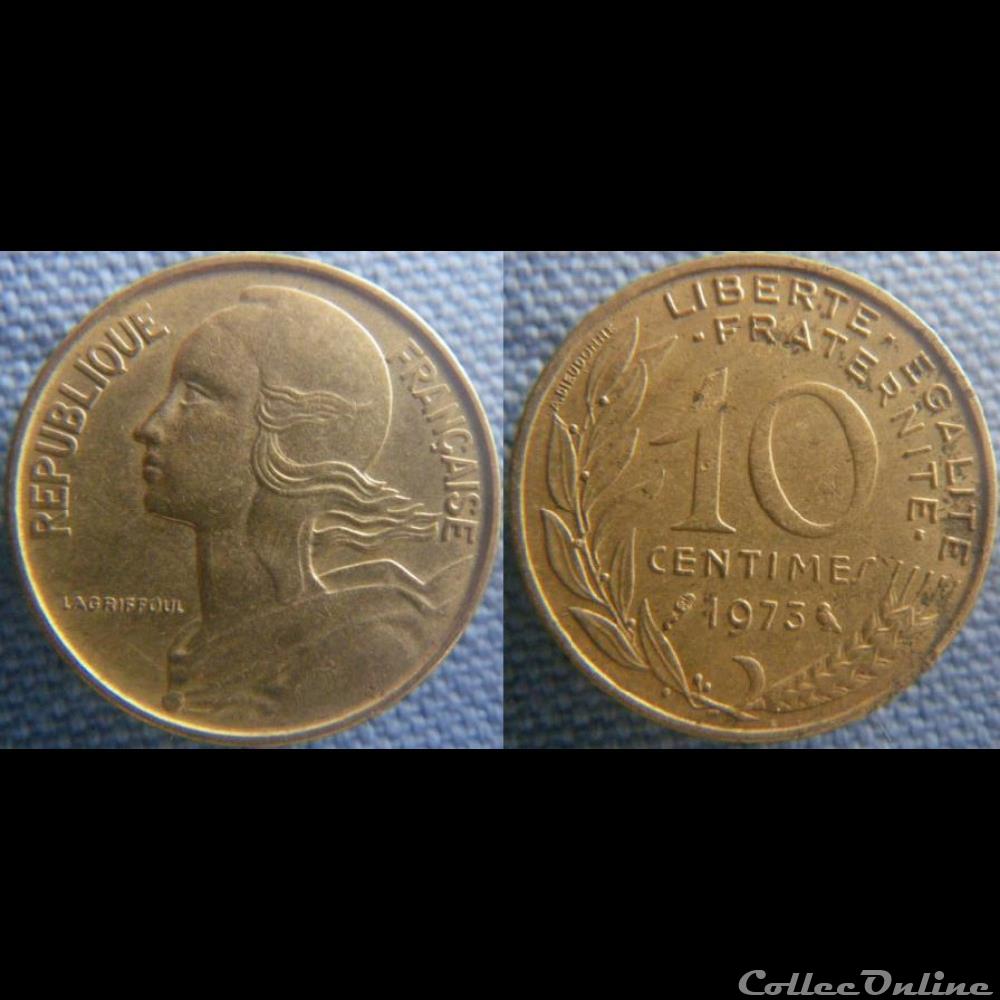 10 Centimes 1973 monnaie france moderne 10 centimes 1973