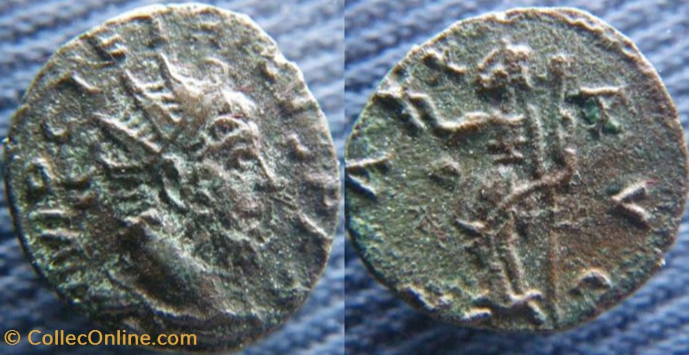 monnaies antiquite av jc ap romaines republicaines imperiales tetricus i antoninien imitation