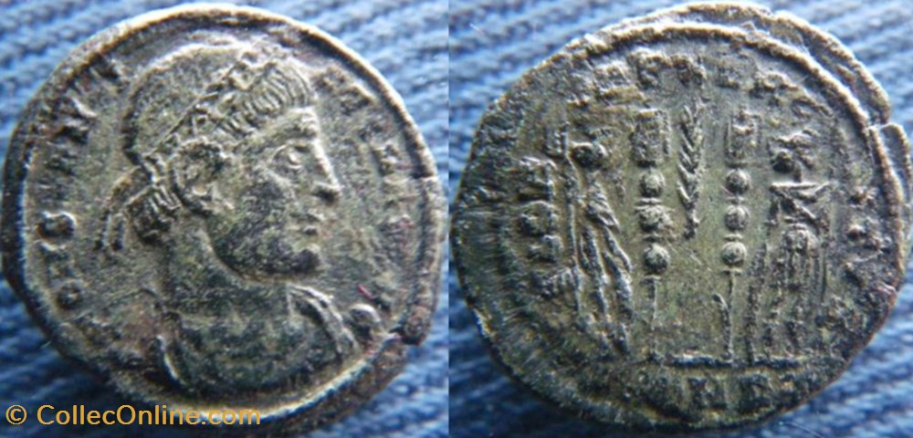 Constantin I Ae3 monnaies antiquite av jc ap romaines republicaines imperiales constantin i ae3