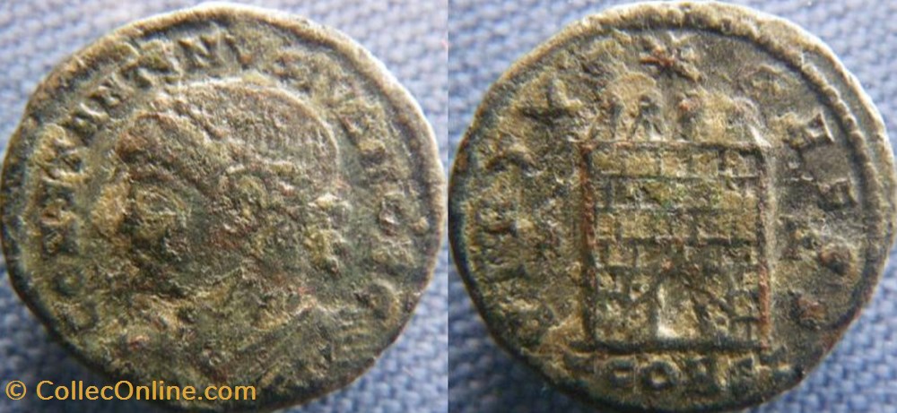 monnaies antiques romaines imperiales et republicaines constantin ii ae3