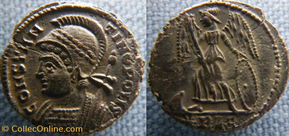 Constantinople Ae3 monnaies antiques romaines imperiales et republicaines constantinople ae3
