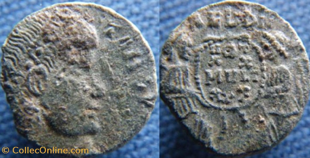 Constans Ae3/4 monnaies antiquite av jc ap romaines republicaines imperiales constans ae3 4