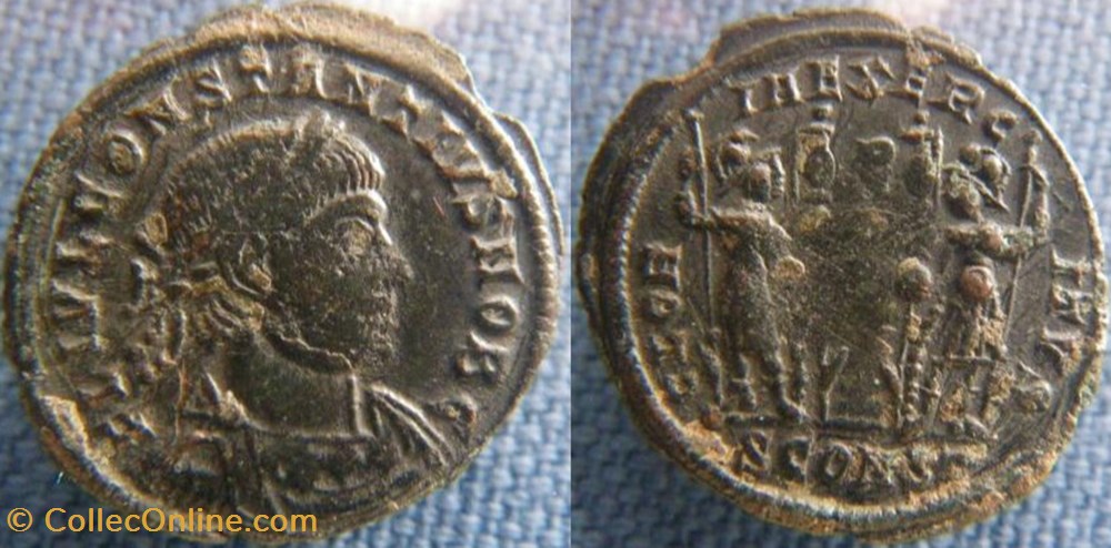 monnaies antiques romaines imperiales et republicaines constance ii ae3