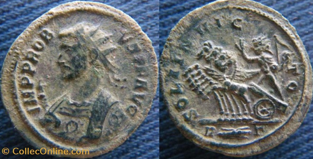 monnaies antiquite av jc ap romaines republicaines imperiales probus aurelianus
