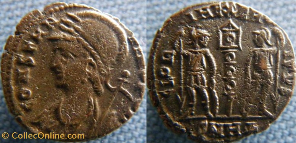 monnaies antiques romaines republicaines imperiales constantinople ae3 4