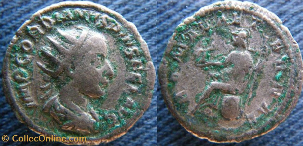 Gordien III le Pieux Antoninien monnaies antiquite av jc ap romaines republicaines imperiales gordien iii le pieux antoninien