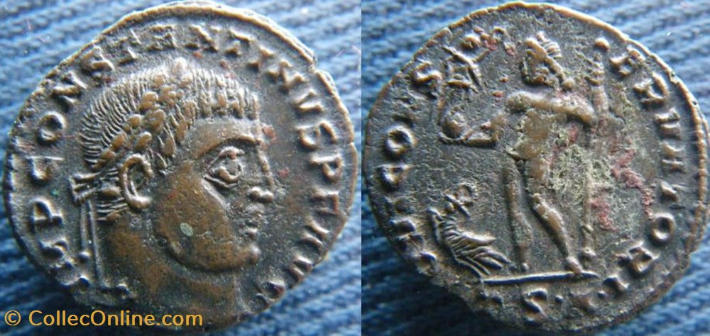 Constantin I Ae3 monnaies antiquite av jc ap romaines republicaines imperiales constantin i ae3