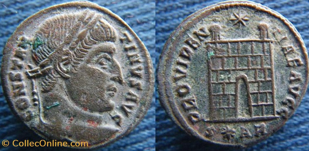 Constantin I Ae3 monnaies antiquite av jc ap romaines republicaines imperiales constantin i ae3