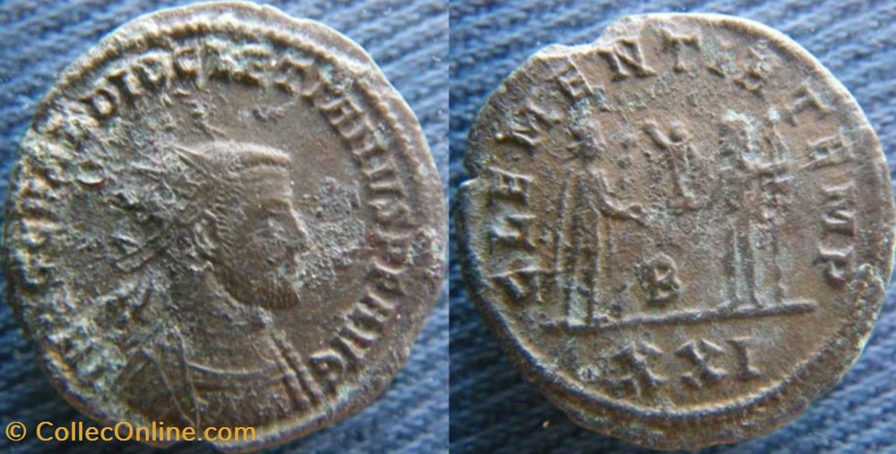 monnaies antiquite av jc ap romaines republicaines imperiales diocletien aurelianus