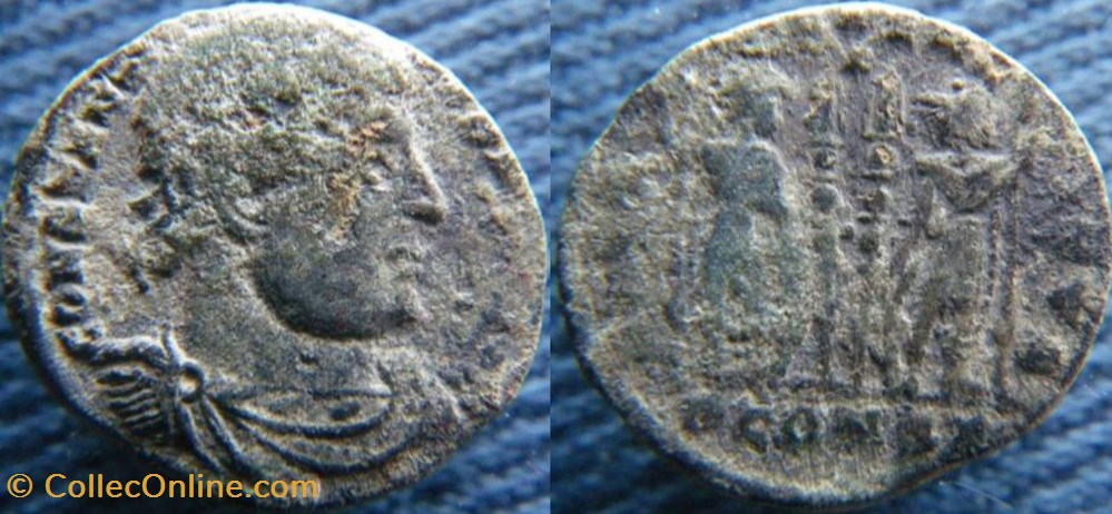 monnaies antiquite av jc ap romaines republicaines imperiales constantin i ae3