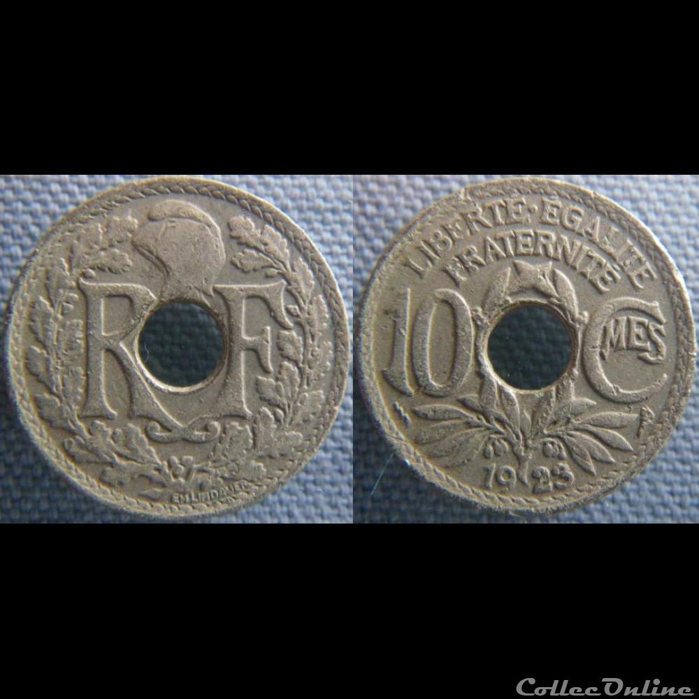 10 centimes 1923 Poissy monnaie france moderne 10 centimes 1923 poissy