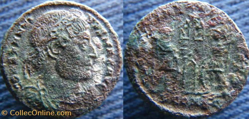 monnaies antiquite av jc ap romaines republicaines imperiales constantin i ae3