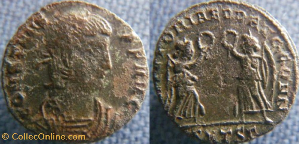 Constans Ae3/4 monnaies antiques romaines imperiales et republicaines constans ae3 4