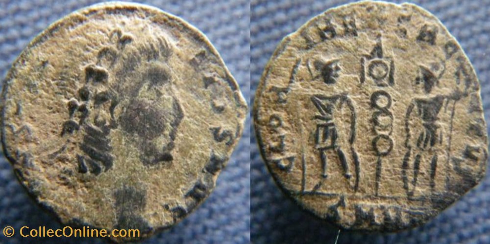 Constance II Ae3/4 monnaies antiquite av jc ap romaines republicaines imperiales constance ii ae3 4