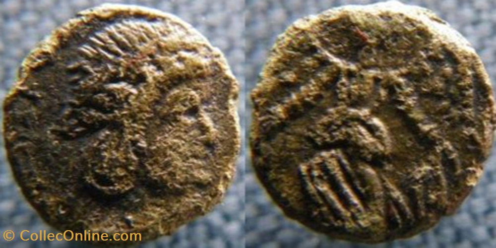 Constantinople Ae4 monnaies antiques romaines republicaines imperiales constantinople ae4
