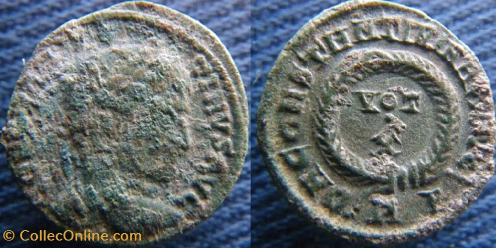 Constantin I Ae3 monnaies antiquite av jc ap romaines republicaines imperiales constantin i ae3