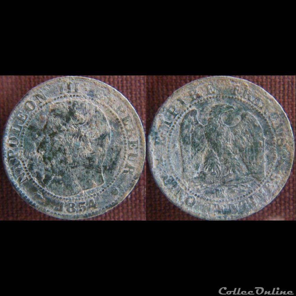 5 Centimes 1854 MA monnaie france moderne 5 centimes 1854 ma