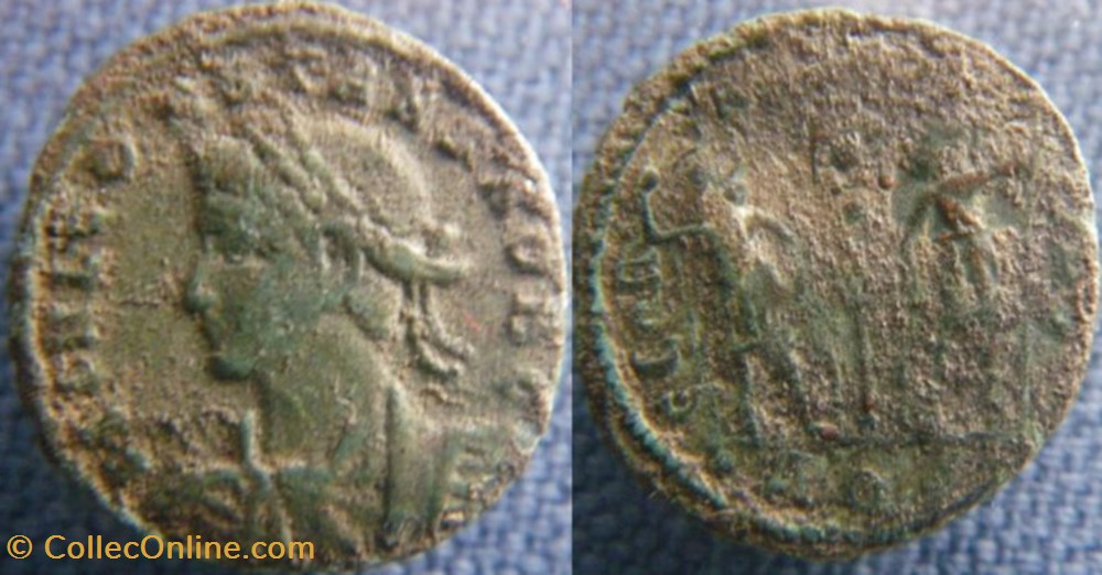 Constans Ae3/4 monnaies antiques romaines imperiales et republicaines constans ae3 4