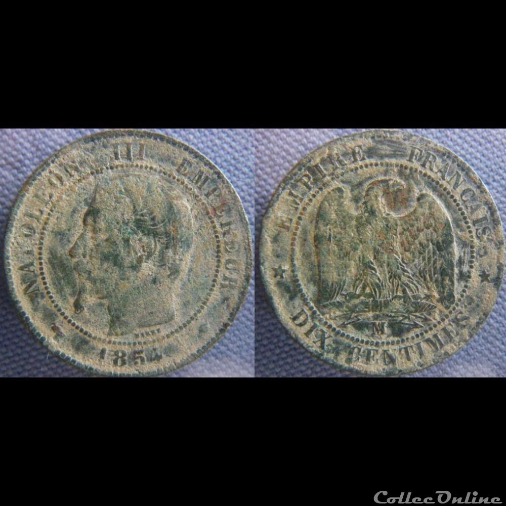10 Centimes 1854 MA monnaie france moderne 10 centimes 1854 ma