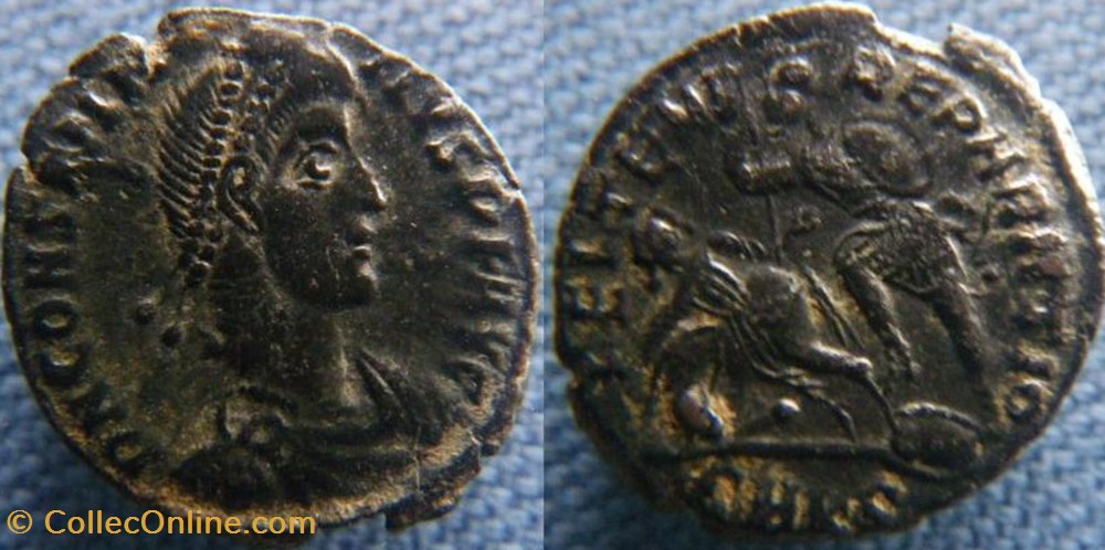 monnaies antiques romaines imperiales et republicaines constance ii ae3