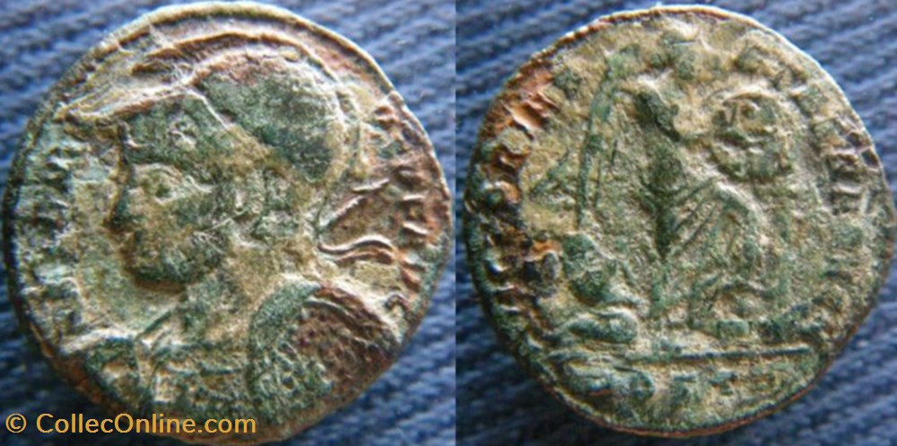 monnaies antiquite av jc ap romaines republicaines imperiales maxence follis
