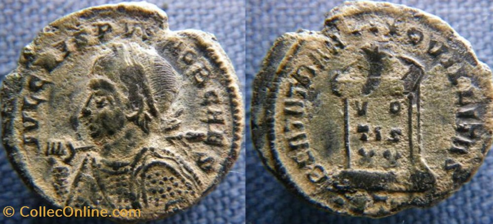 monnaies antiques romaines imperiales et republicaines crispus ae3