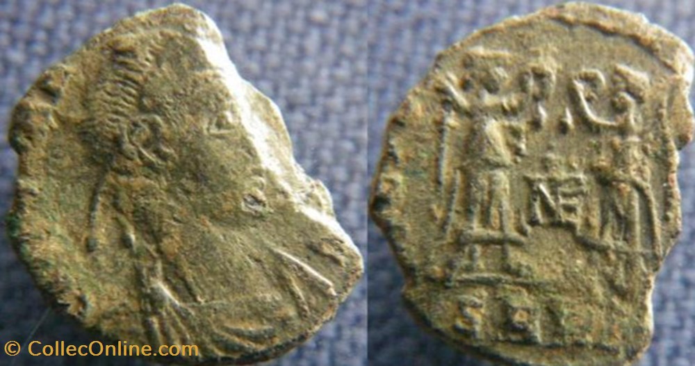 Constans Ae3/4 monnaies antiques romaines imperiales et republicaines constans ae3 4