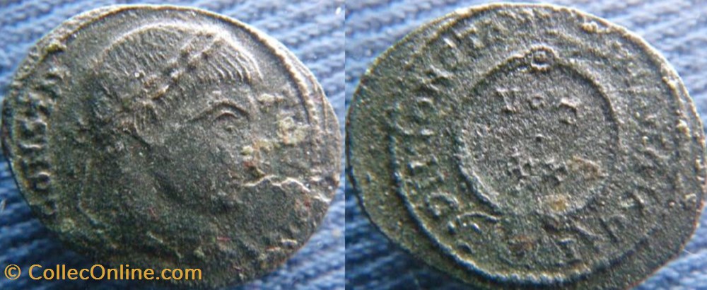Constantin I Ae3 monnaies antiquite av jc ap romaines republicaines imperiales constantin i ae3