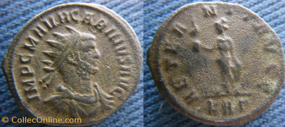 Carin aurélianus monnaies antiquite av jc ap romaines republicaines imperiales carin aurelianus