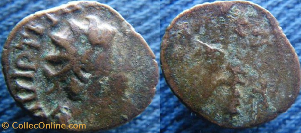 monnaies antiquite av jc ap romaines republicaines imperiales tetricus i antoninien imitation