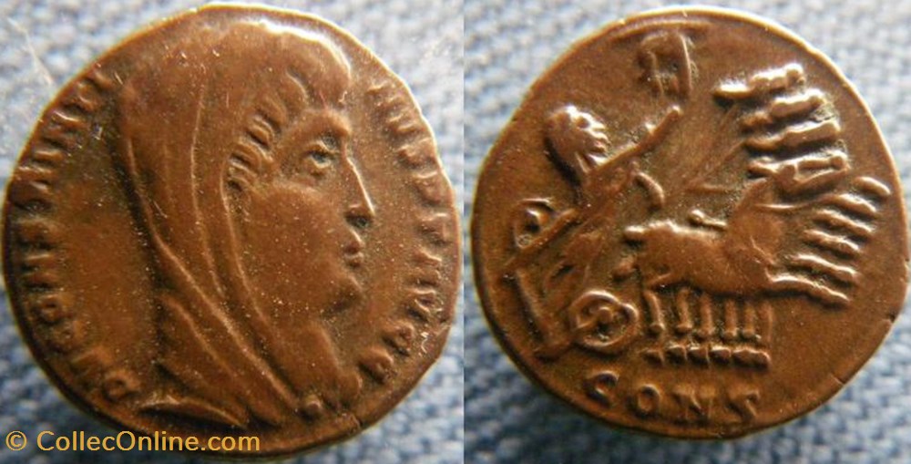 Constantin I Ae3/4 monnaies antiques romaines republicaines imperiales constantin i ae3 4